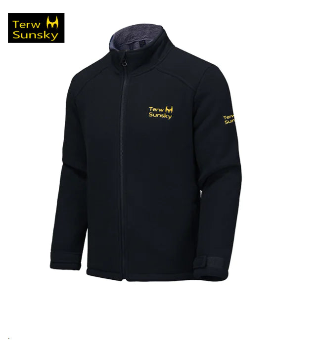Men's Thick Fleece Jacket for Fall and Winter