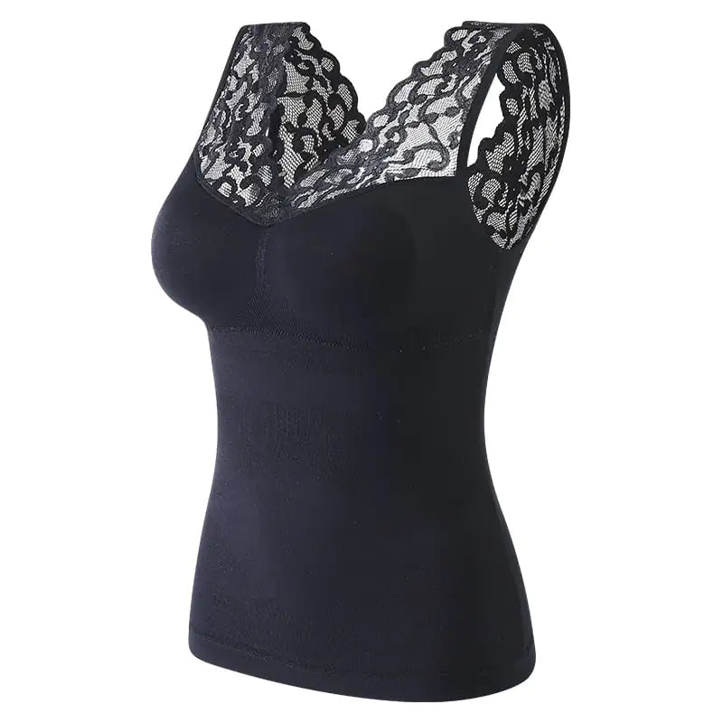Warm Lace Bottoming Top for Women