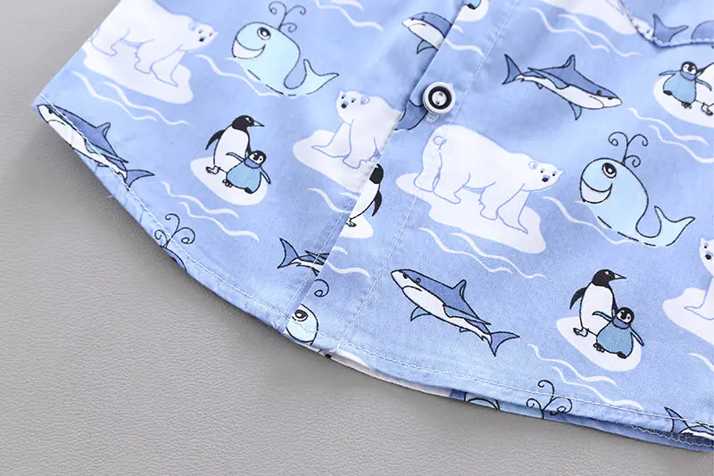 2020 Summer Korean Style Boys' Baby Clothing Set
