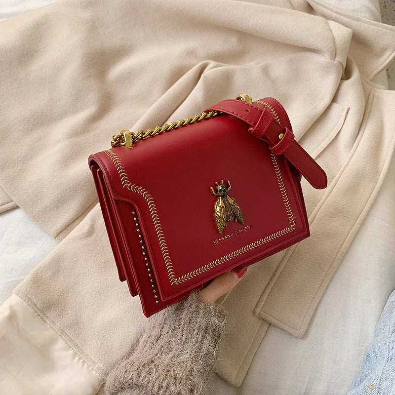 Women's Chain Strap Shoulder Bag, Small Crossbody Bag