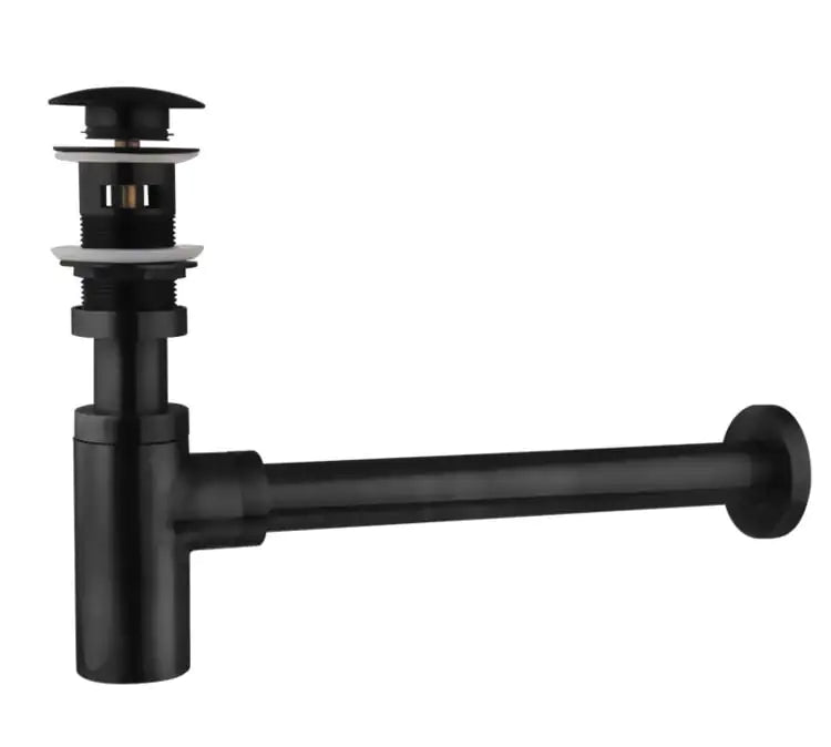 Black Frosted Concealed Basin Recessed Faucet