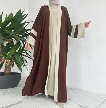 Two-Piece Abaya Long Dress