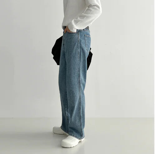Versatile Large Casual Wide Leg Trousers