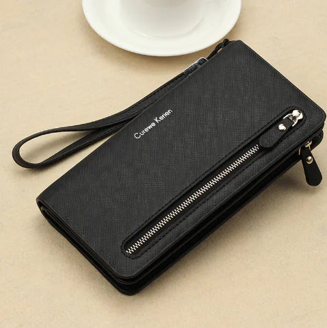 Multi-functional Women's Long Zipper Wallet & Phone Bag