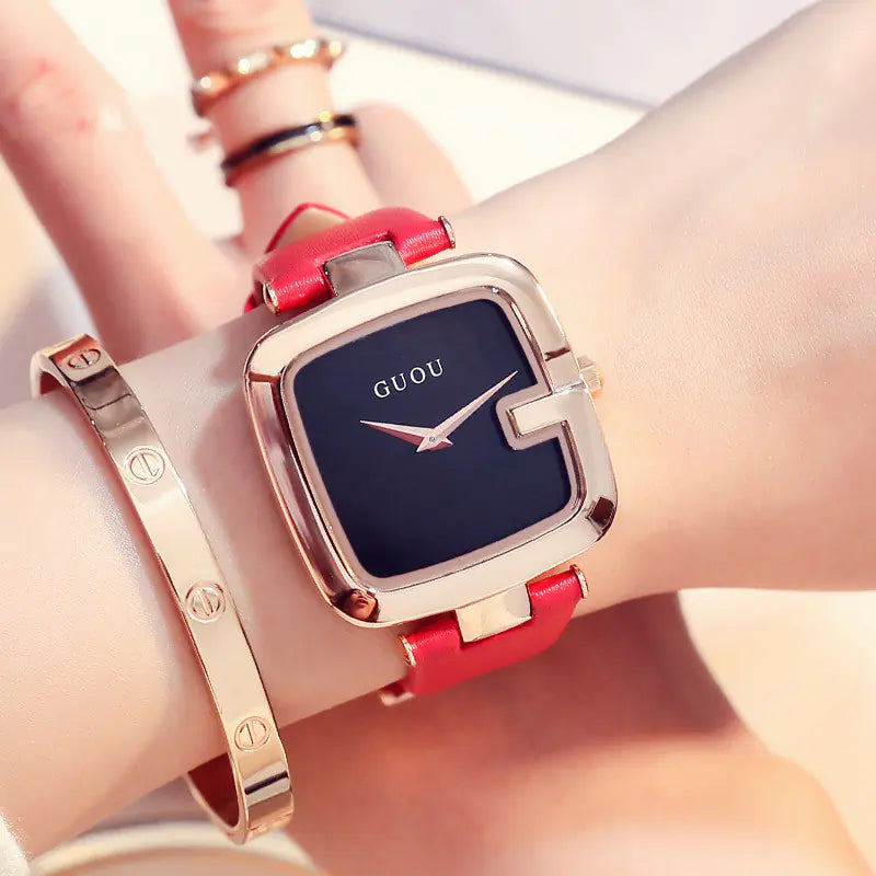 Chic Square Fashion Watch for Women