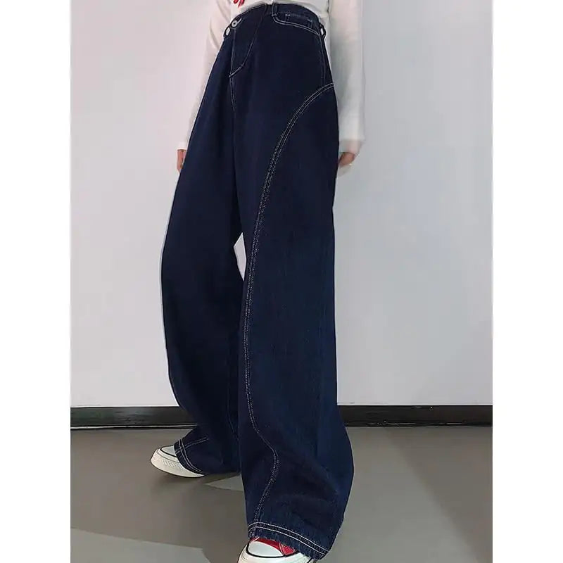 Slimming Loose Straight-leg Wide-leg Pants