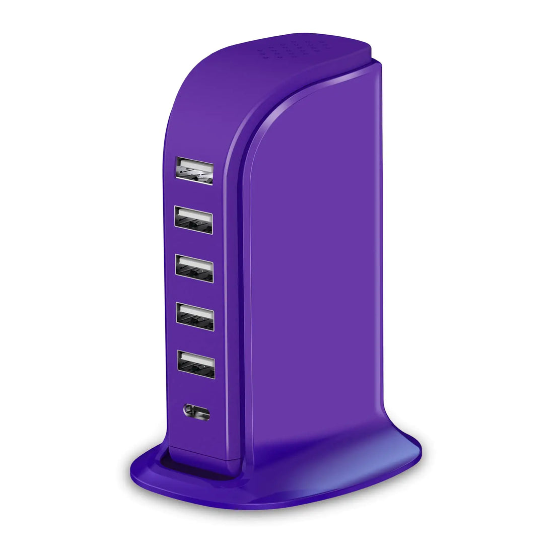 iPhone Charger Fast Charging Upoy Multi Device USB Charging Station 6 Ports USB Blocks Power Adapter 1 USB C + 5 USB A Ports Kawaii Electronics Accessories Essentials for Travel Vacation Home