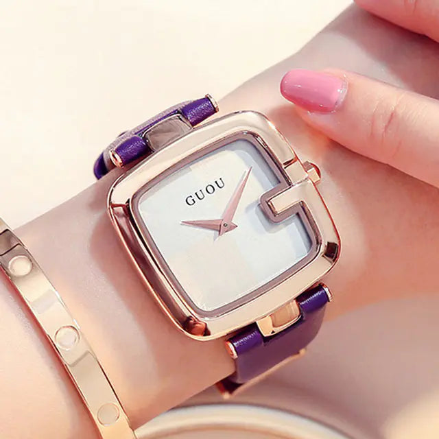 Chic Square Fashion Watch for Women