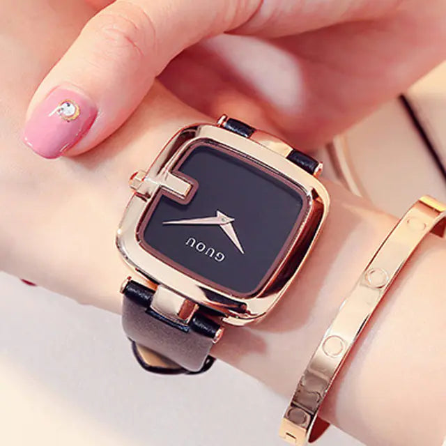Chic Square Fashion Watch for Women