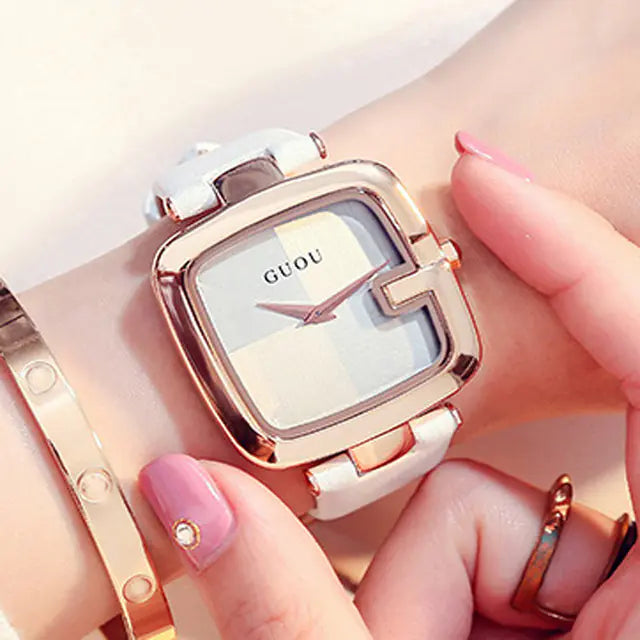 Chic Square Fashion Watch for Women