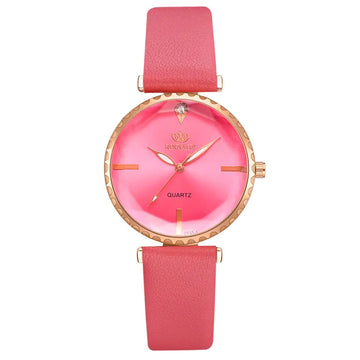 Women's Rhinestone Quartz Watch with Water Drop Dial