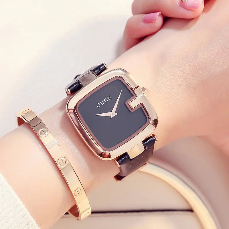 Chic Square Fashion Watch for Women