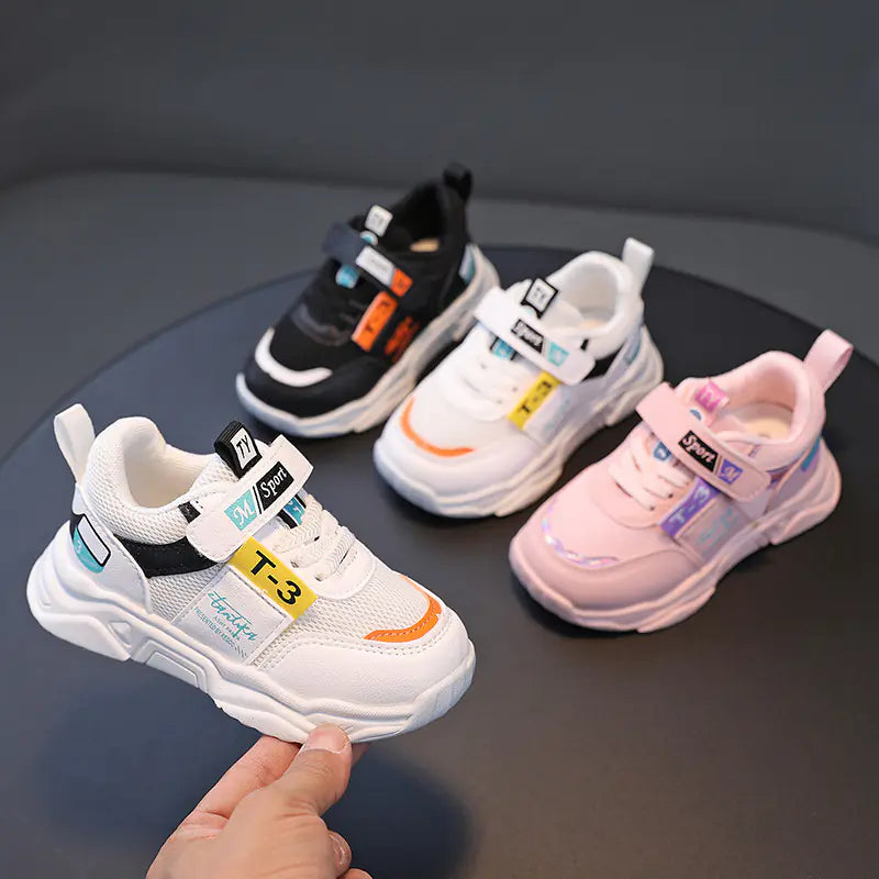 Breathable Mesh Autumn Running Shoes for Girls