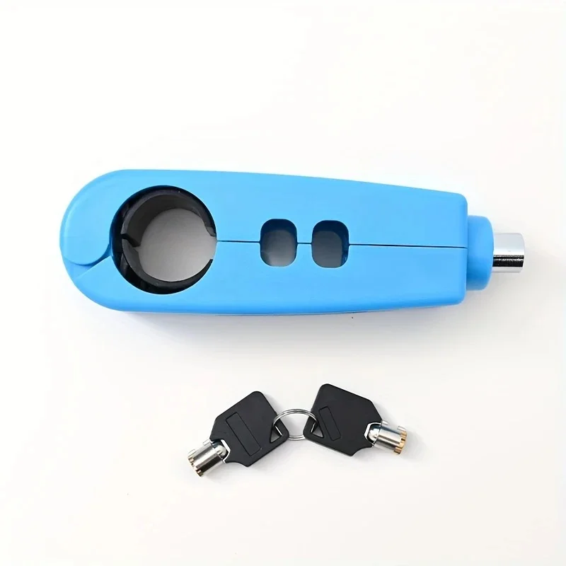 Bike Anti-Theft Lock Electric Bicycle Brake Handlebar Grip Lock Portable Prevent Theft Bike Motorcycle Locks Cycling Accessories - immagine 19