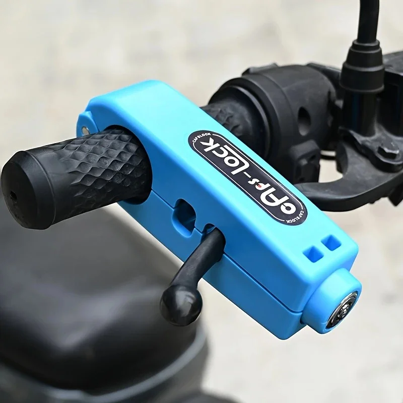 Bike Anti-Theft Lock Electric Bicycle Brake Handlebar Grip Lock Portable Prevent Theft Bike Motorcycle Locks Cycling Accessories - immagine 23