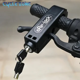 Bike Anti-Theft Lock Electric Bicycle Brake Handlebar Grip Lock Portable Prevent Theft Bike Motorcycle Locks Cycling Accessories