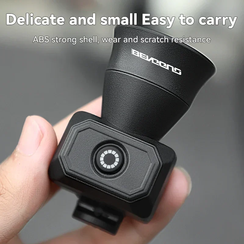 Bicycle Horn Mountain Bike Battery/USB Charging Waterproof Electronic Bike Bell Riding Equipment Children's Scooter Accessories - immagine 3